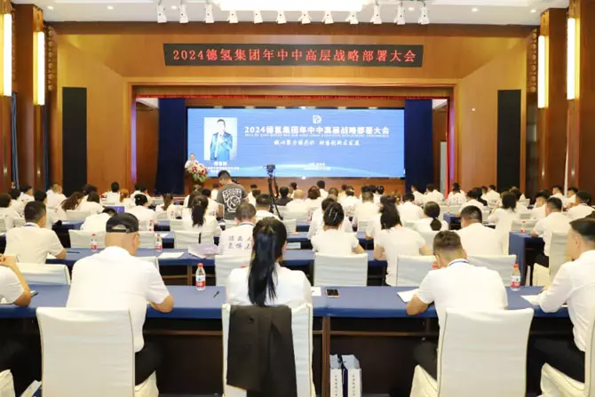 2024德氢年中中高层战略部署大会圆满召开
